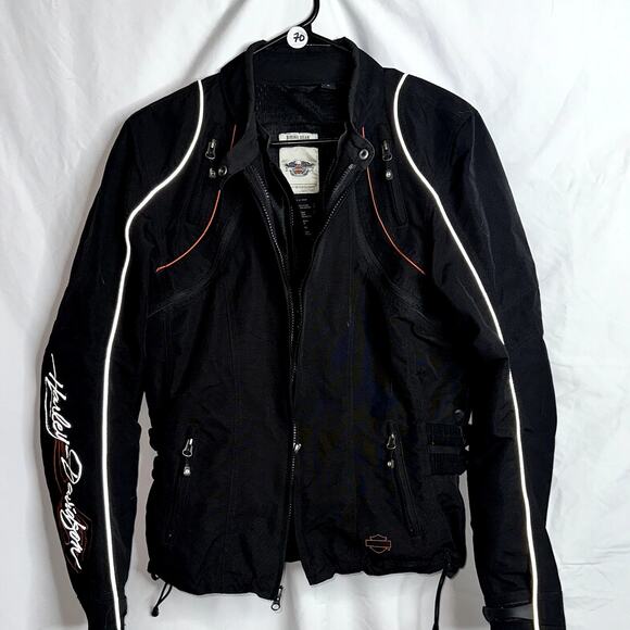 Harley Davidson Jackets & Blazers - Harley Davidson Womens Sz Large Destination Switchback Motorcycle Riding Jacket